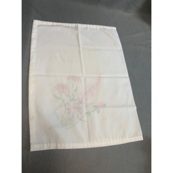 Vintage Hand-Embroidered Floral Pillow Cover - Picture 8 of 12